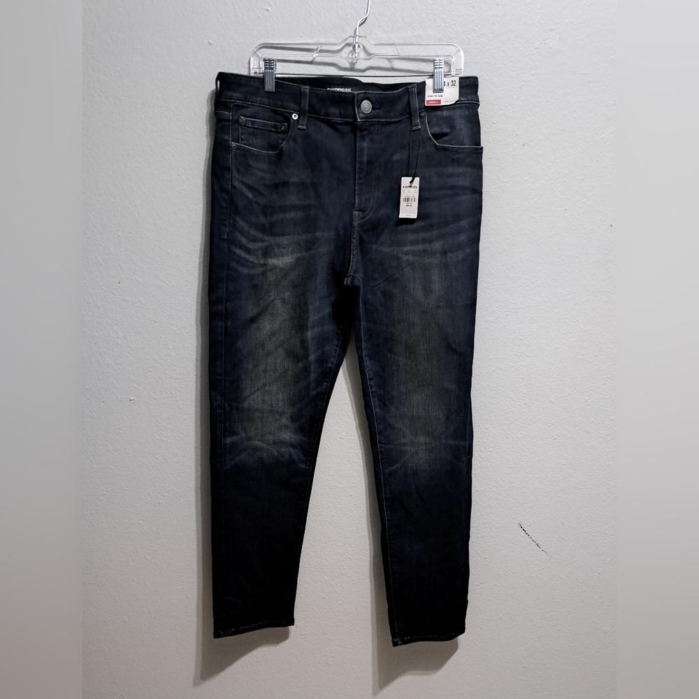 Express Men’s Slim Dark-Wash Jeans, Size 34/32.Take 50% Off — Read Comments